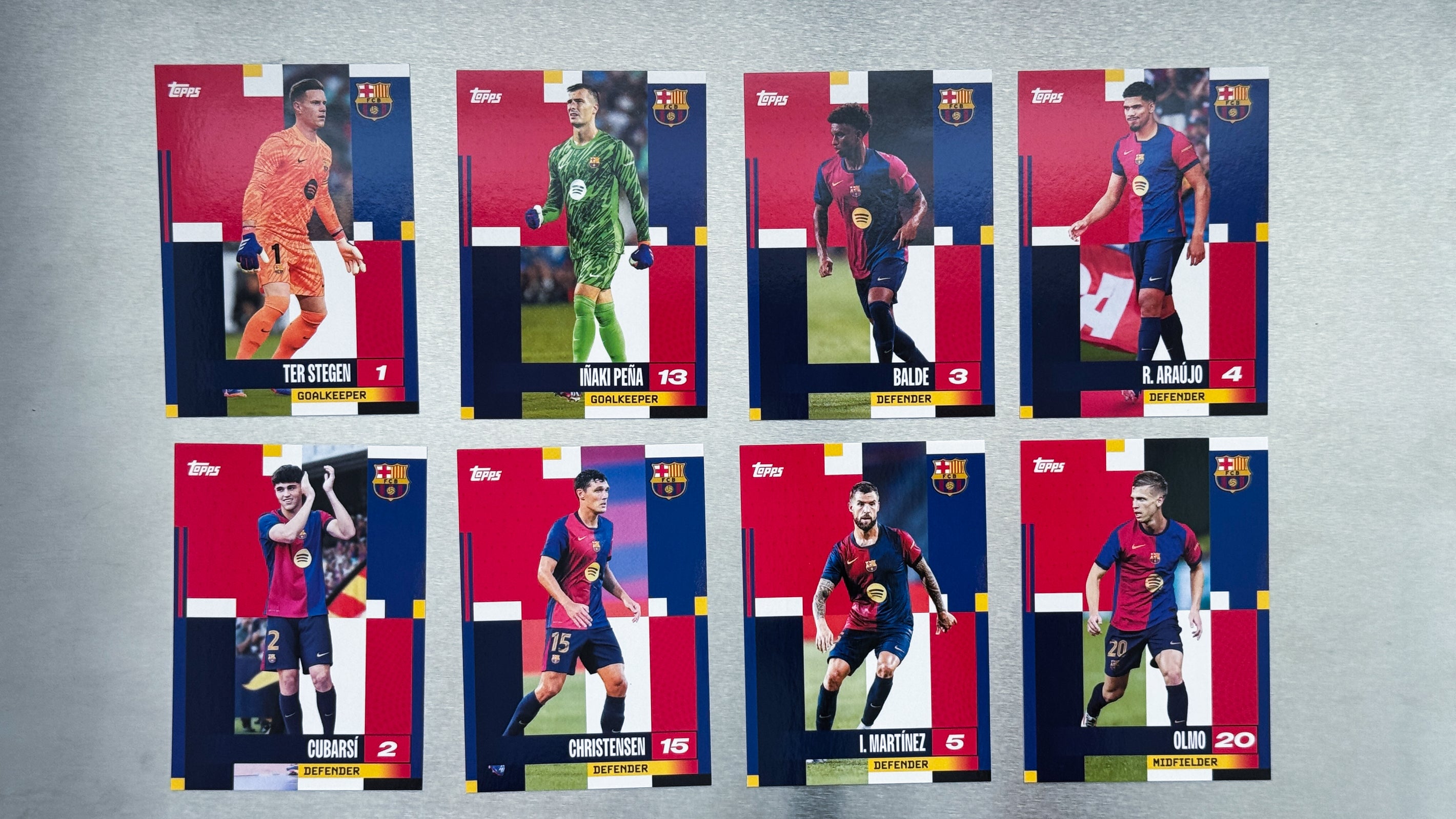 2024-25 Topps FC Barcelona Team Set Soccer